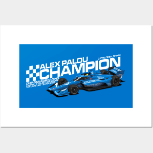 Alex Palou 2021 Champion (white) Posters and Art